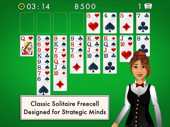 Zrzuty ekranu Solitaire Freecell! iPad 