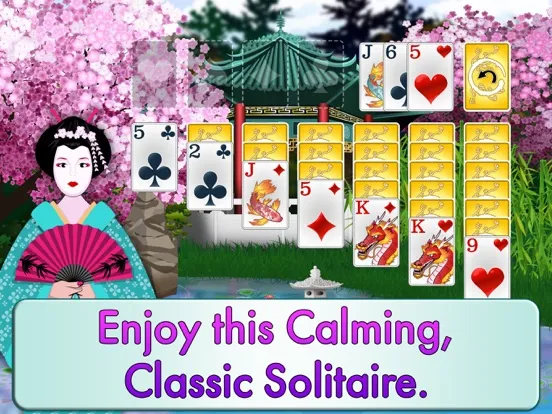 Capturas de tela do Solitaire Zen! iPad 