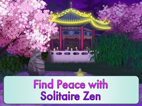 Capturas de tela do Solitaire Zen! iPad 