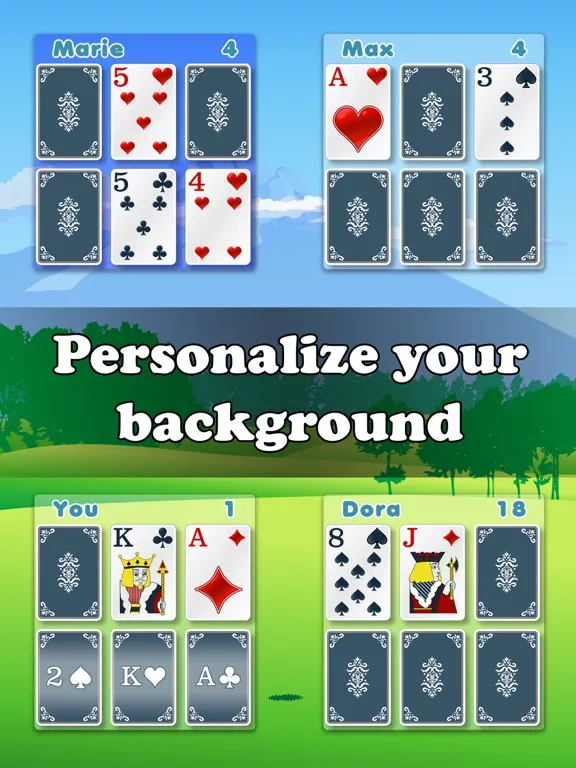 Zrzuty ekranu The Golf Card Game iPad 