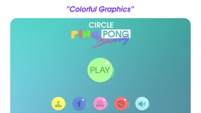 Circle Ping Pong Bouncing Ekran Görüntüleri
