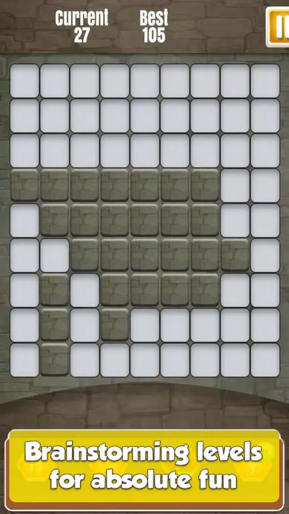 Captures d'écran de Stone Block Hide Puzzle