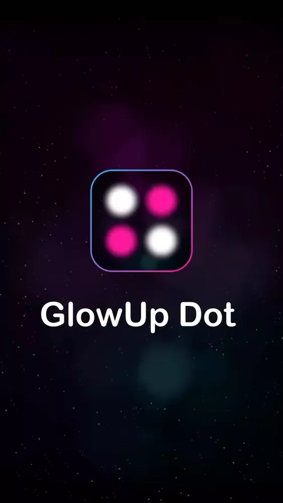 Capturas de tela do GlowUp Dot