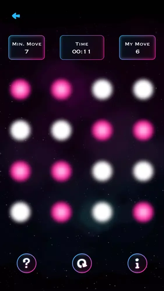 Capturas de tela do GlowUp Dot