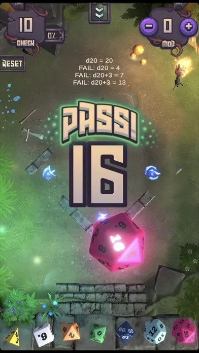 Screenshot di Ultimate Dice Roller