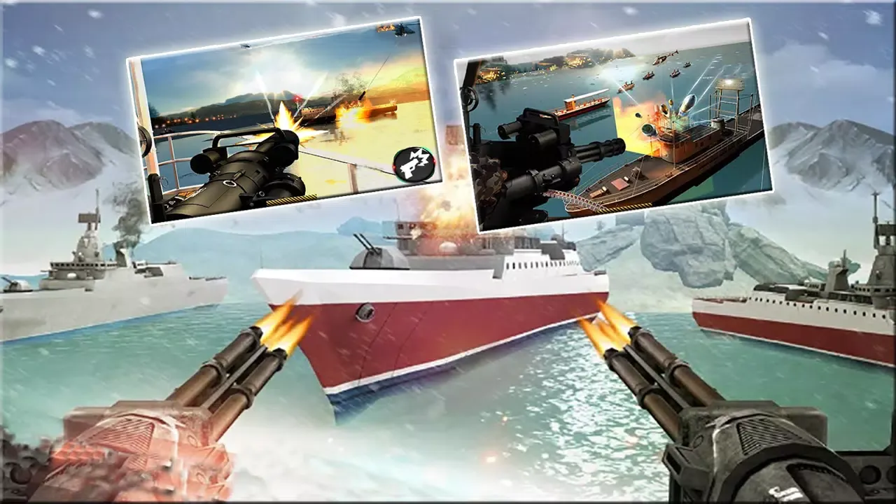 Navy Gunner Battleship Strike 스크린샷