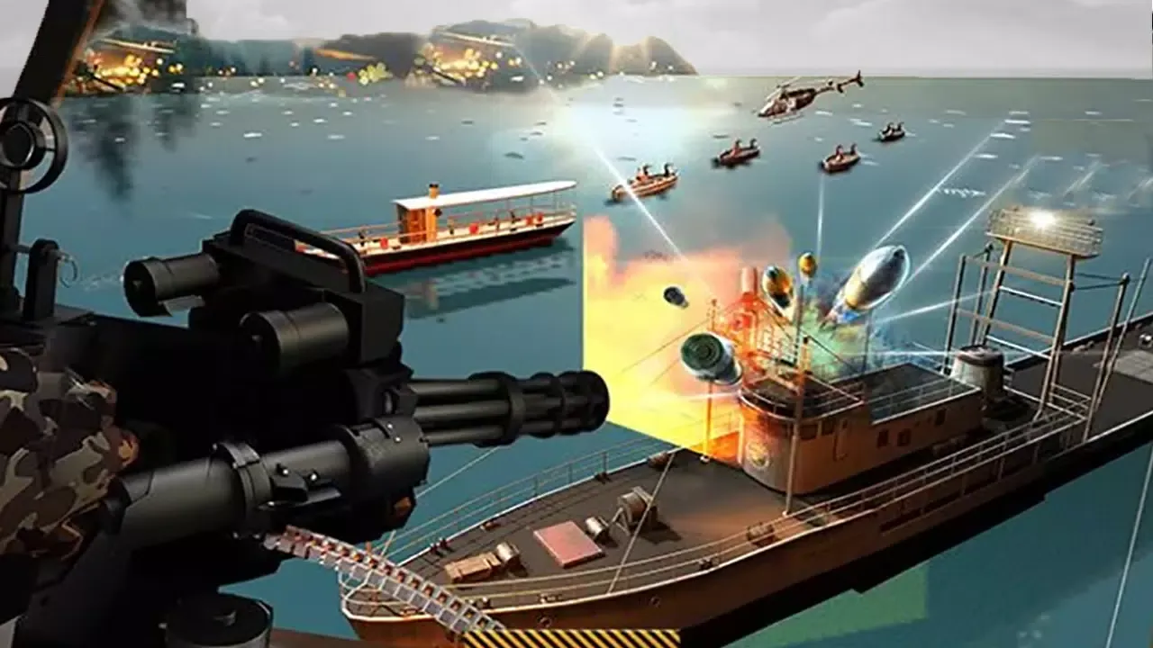 Navy Gunner Battleship Strike 스크린샷