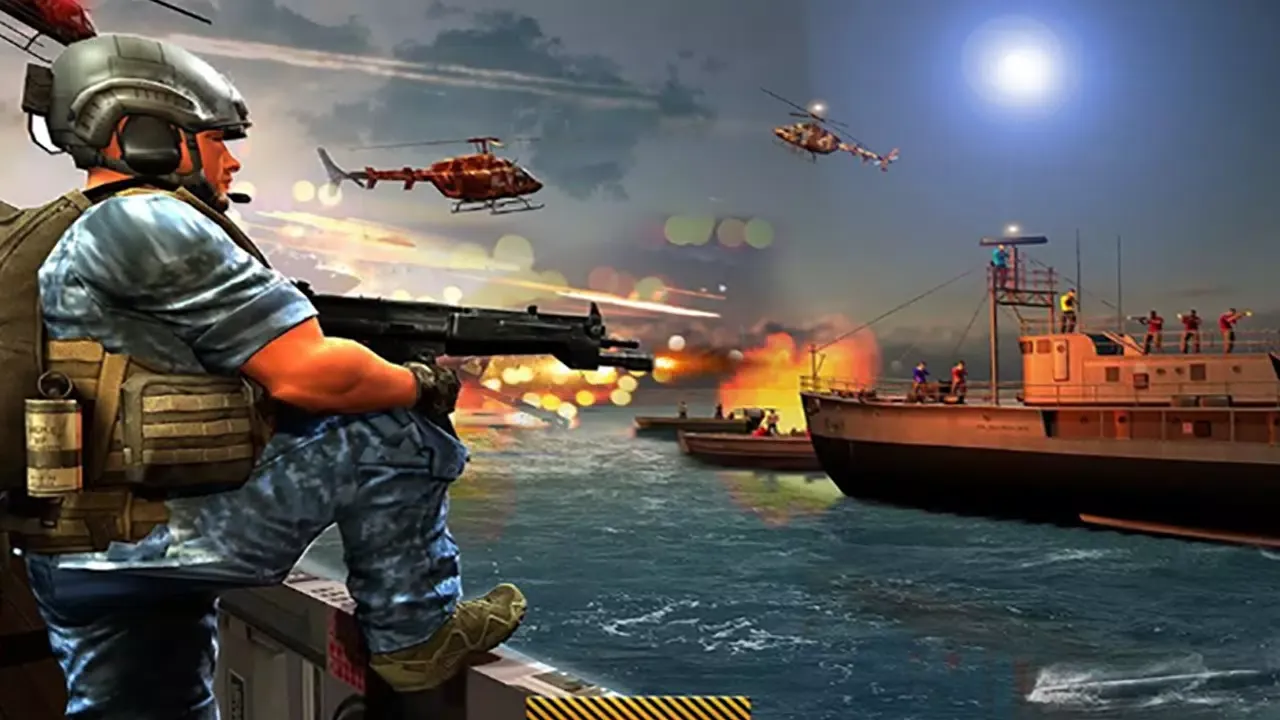 Navy Gunner Battleship Strike 스크린샷