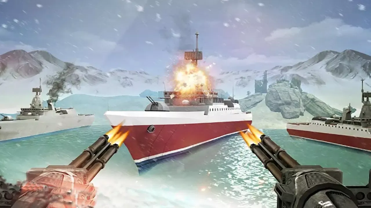 Navy Gunner Battleship Strike 스크린샷