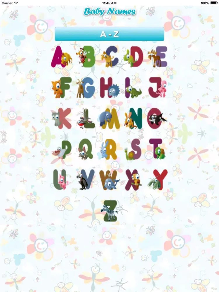 Baby Names.. iPad  スクリーンショット