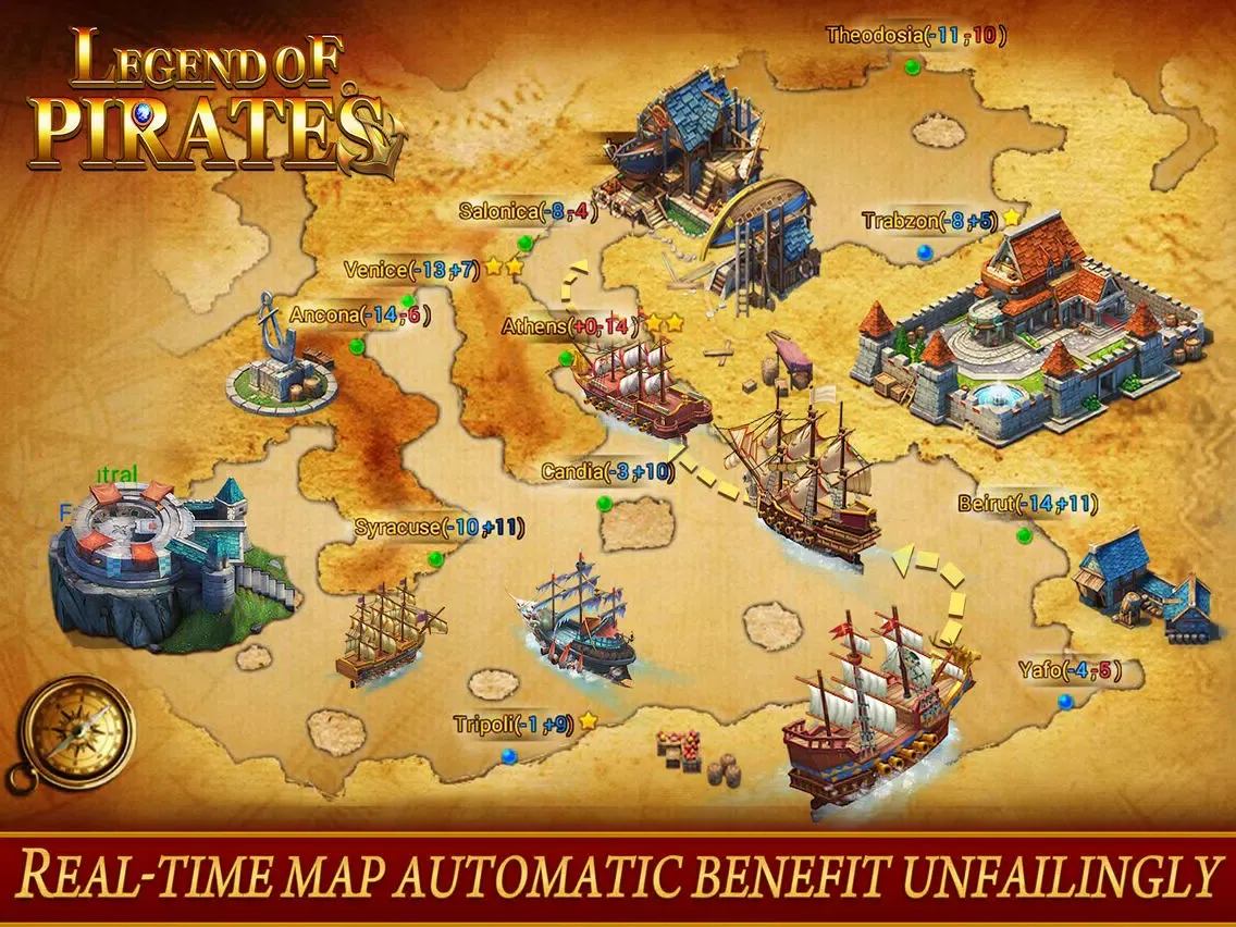 Скриншоты Legend of Pirates:Sailing Log iPad 