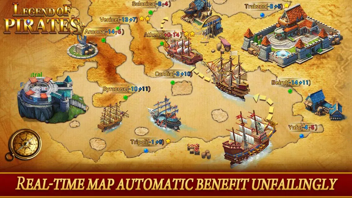 Скриншоты Legend of Pirates:Sailing Log