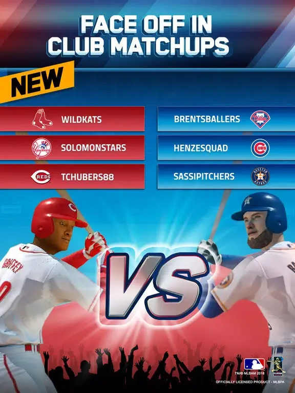 MLB Tap Sports Baseball 2018 iPad  Screenshots