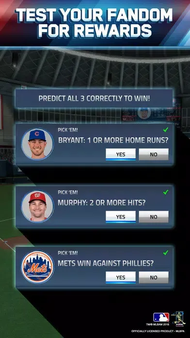 MLB Tap Sports Baseball 2018 Screenshots
