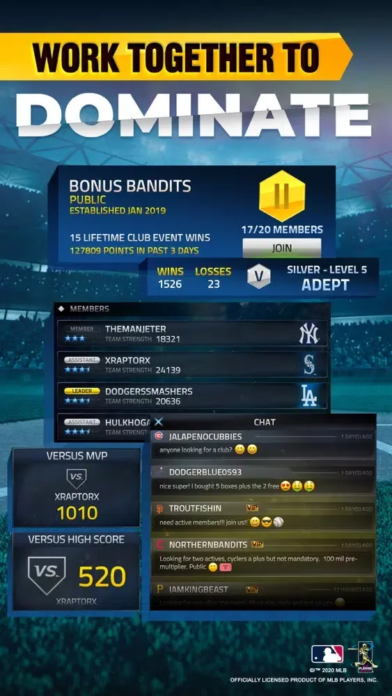 MLB Tap Sports Baseball 2020 স্ক্রিনশট
