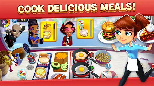 Capturas de pantalla de Diner DASH Adventures