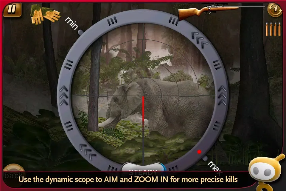 ภาพหน้าจอของ Deer Hunter: African Safari