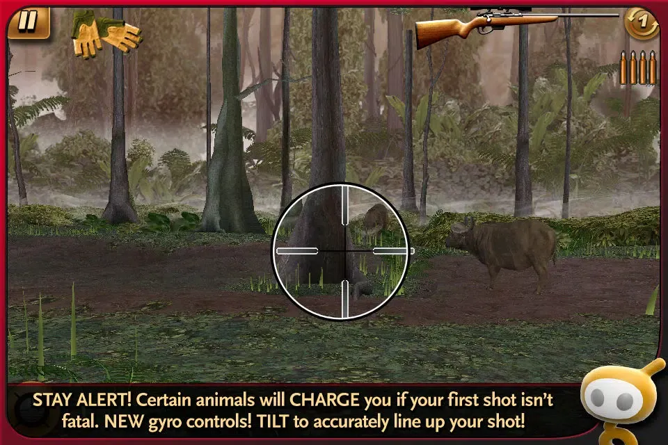 ภาพหน้าจอของ Deer Hunter: African Safari