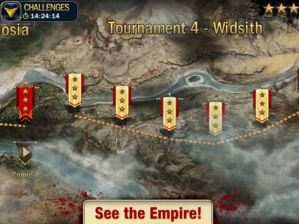 Capturas de pantalla de Blood & Glory 2: Legend iPad 