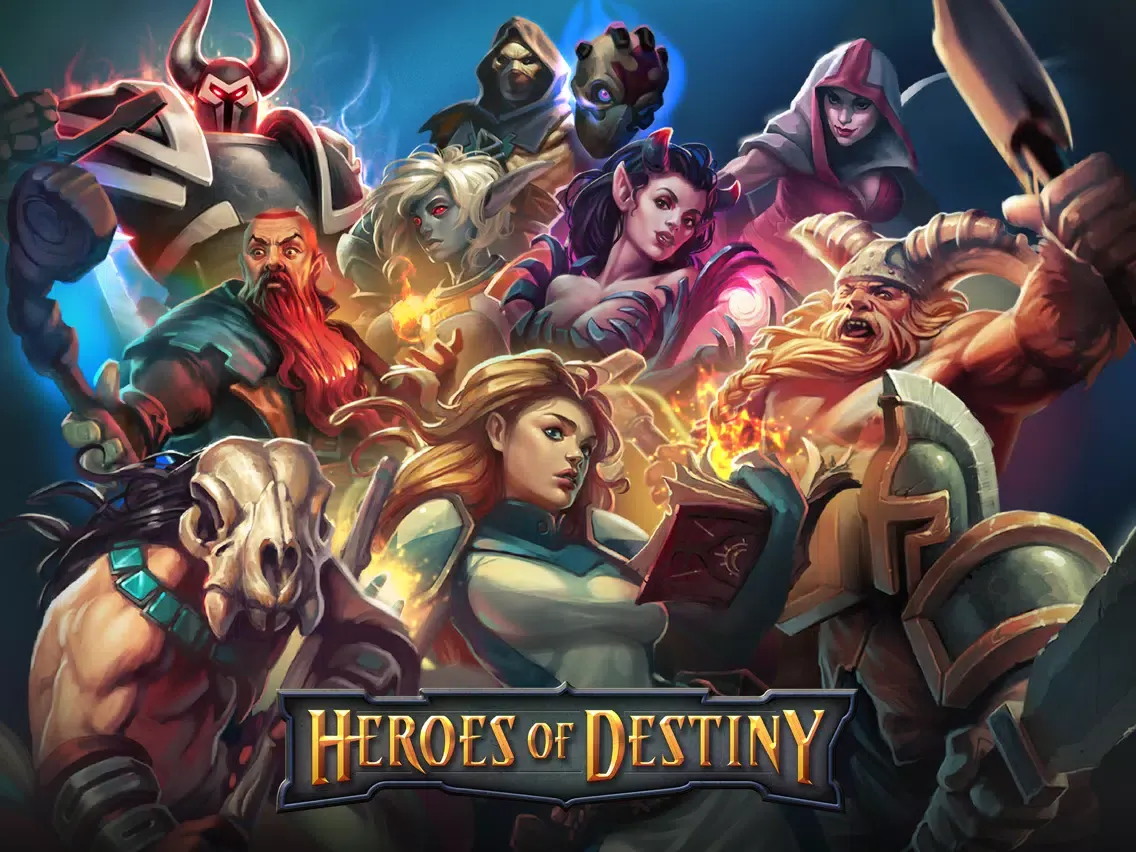 Capturas de pantalla de Heroes of Destiny: Fantasy RPG iPad 