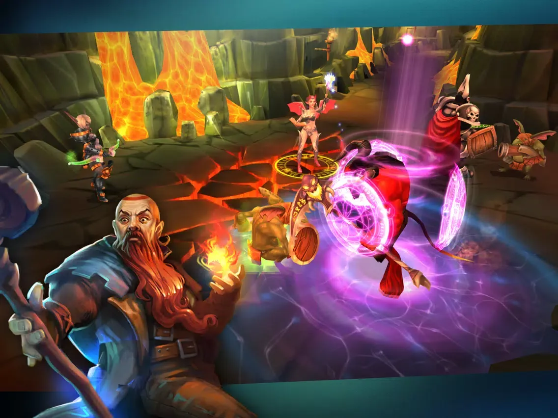 Capturas de pantalla de Heroes of Destiny: Fantasy RPG iPad 