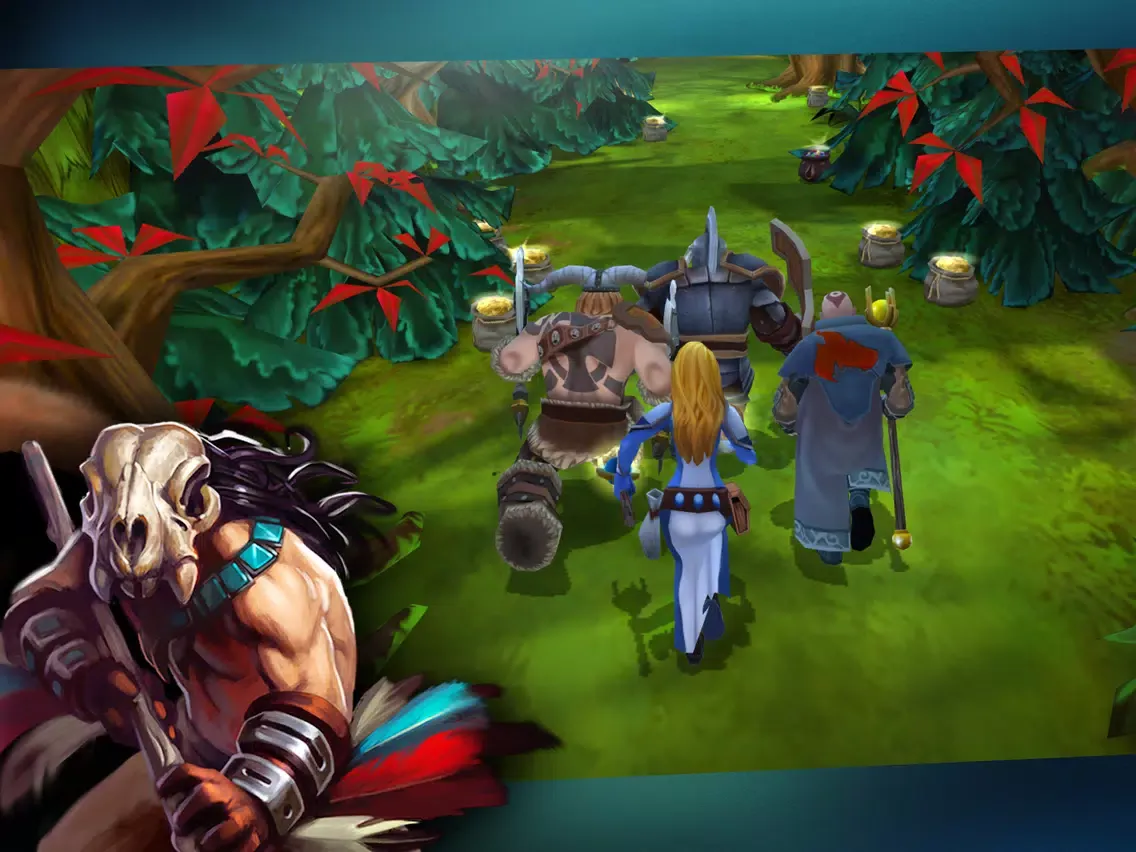 Capturas de pantalla de Heroes of Destiny: Fantasy RPG iPad 