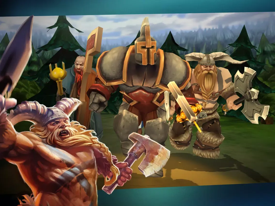 Capturas de pantalla de Heroes of Destiny: Fantasy RPG iPad 