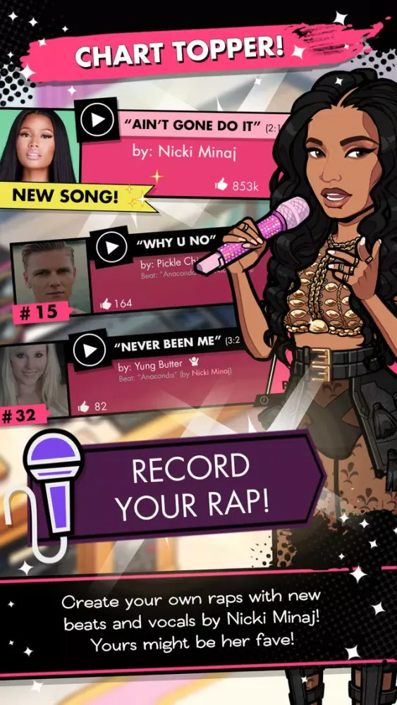 Capturas de pantalla de Nicki Minaj: The Empire