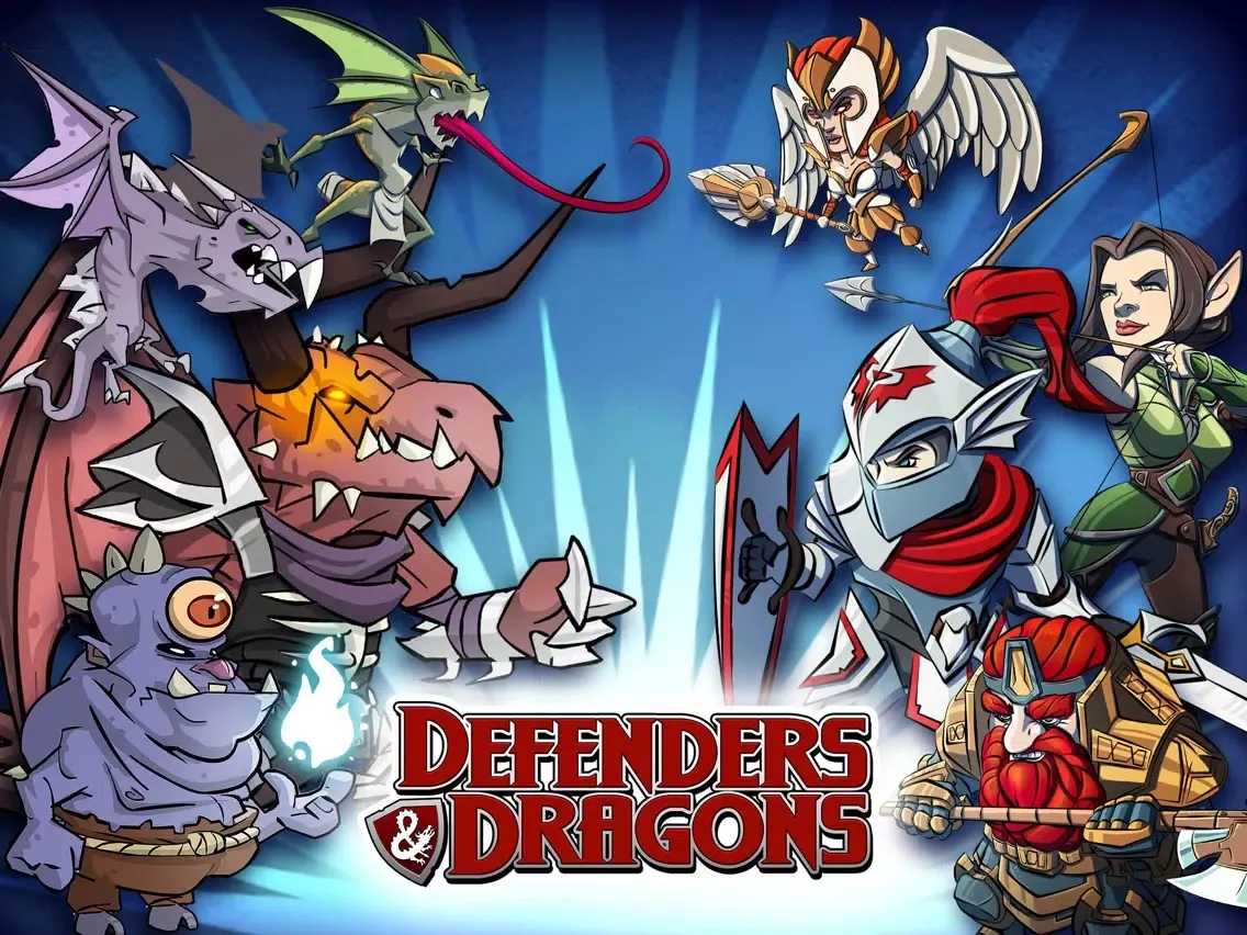 Скриншоты Defenders & Dragons iPad 
