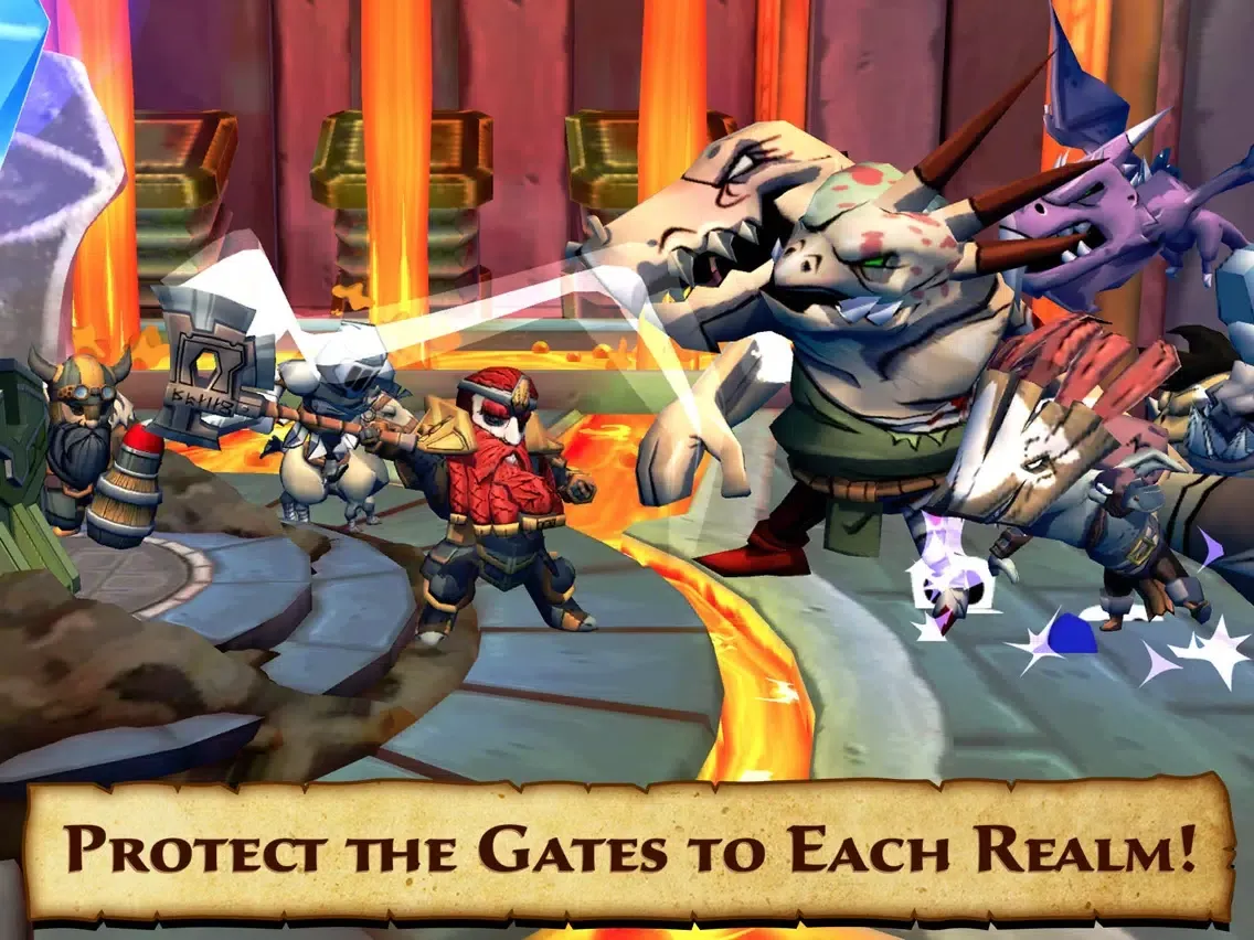 Скриншоты Defenders & Dragons iPad 