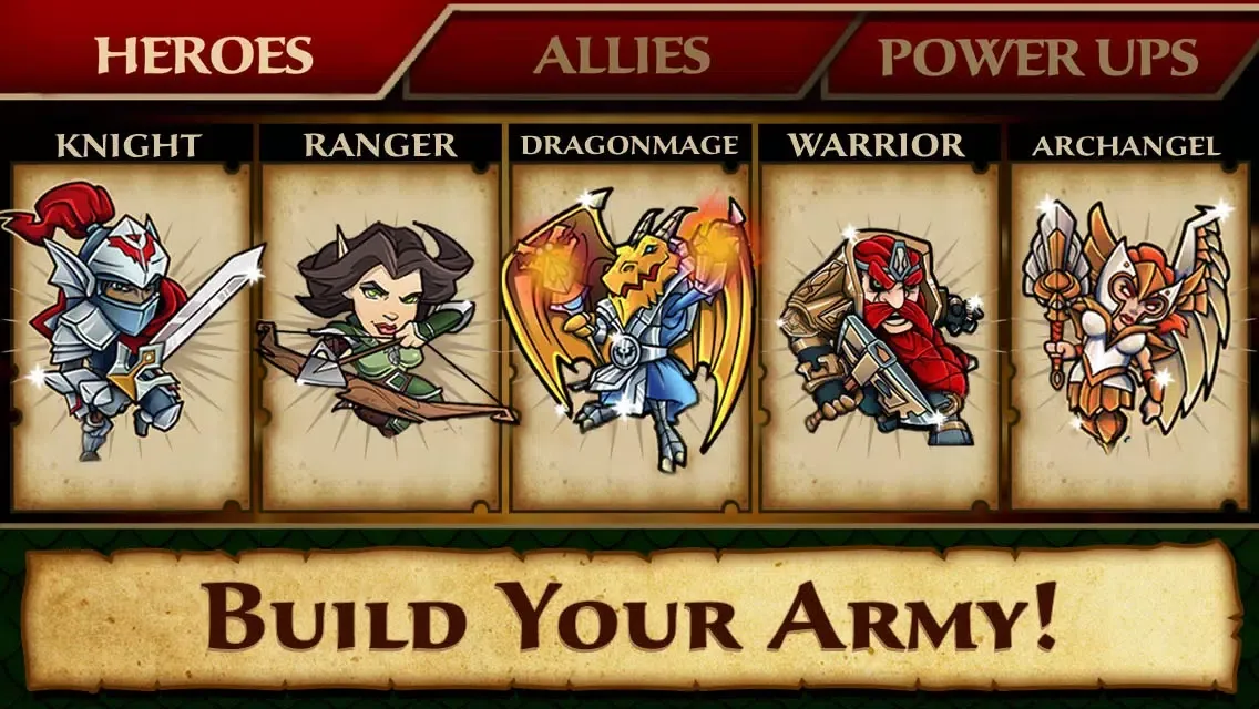 Скриншоты Defenders & Dragons