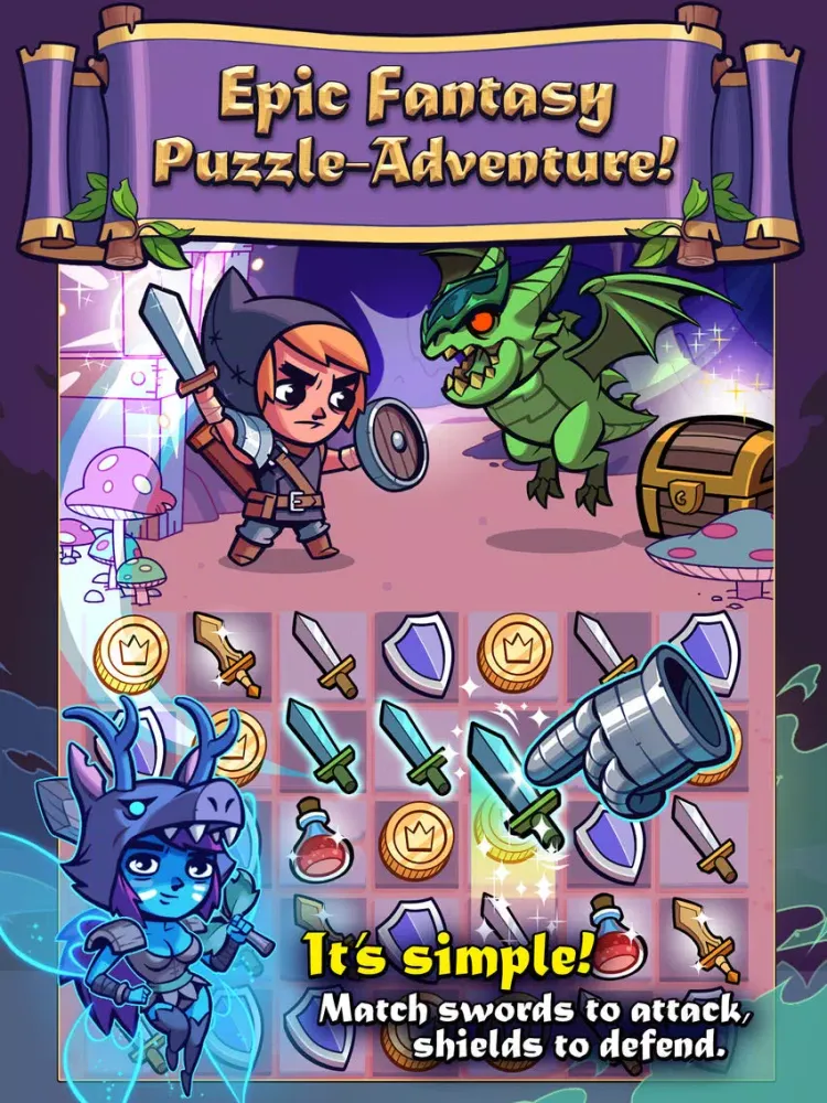 Knights of Puzzelot iPad  Screenshots