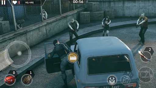 Capturas de tela do Left to Survive: Zombie Games
