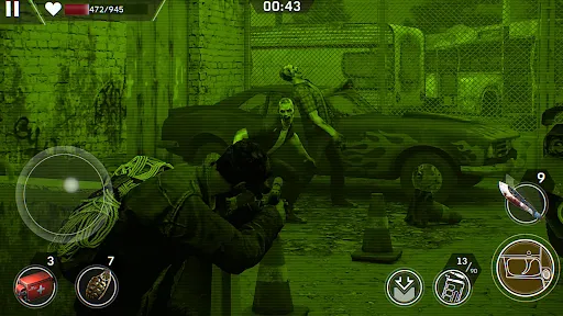Capturas de tela do Left to Survive: Zombie Games