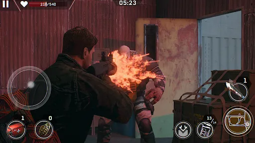 Capturas de tela do Left to Survive: Zombie Games