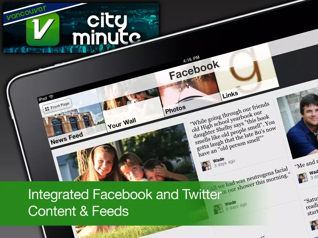 تصاویر Vancouver CityMinute iPad 