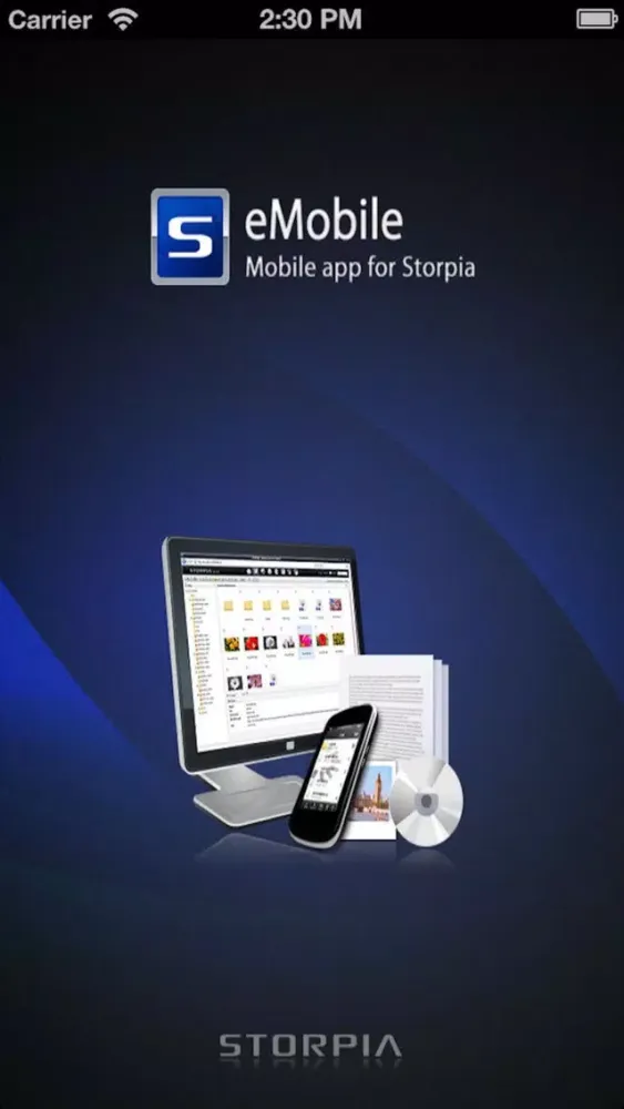 ภาพหน้าจอของ eCloud eMobile
