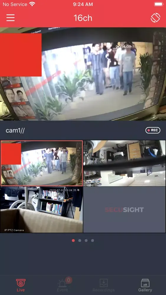 SecuSight Ekran Görüntüleri