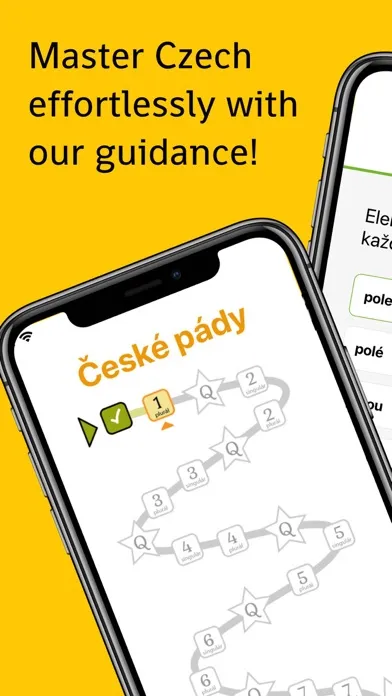 Screenshot di České Pády - learning czech