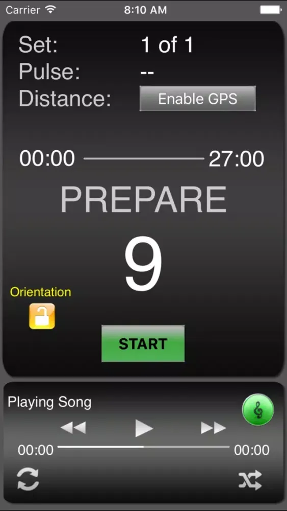 Zrzuty ekranu Quick Trainer - Interval Aerobic Training