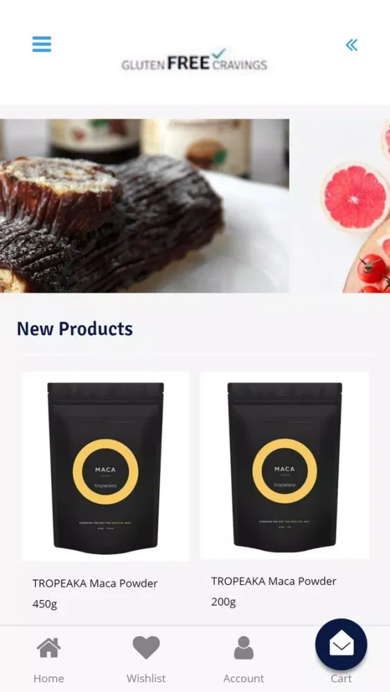 Gluten Free Cravings Screenshots