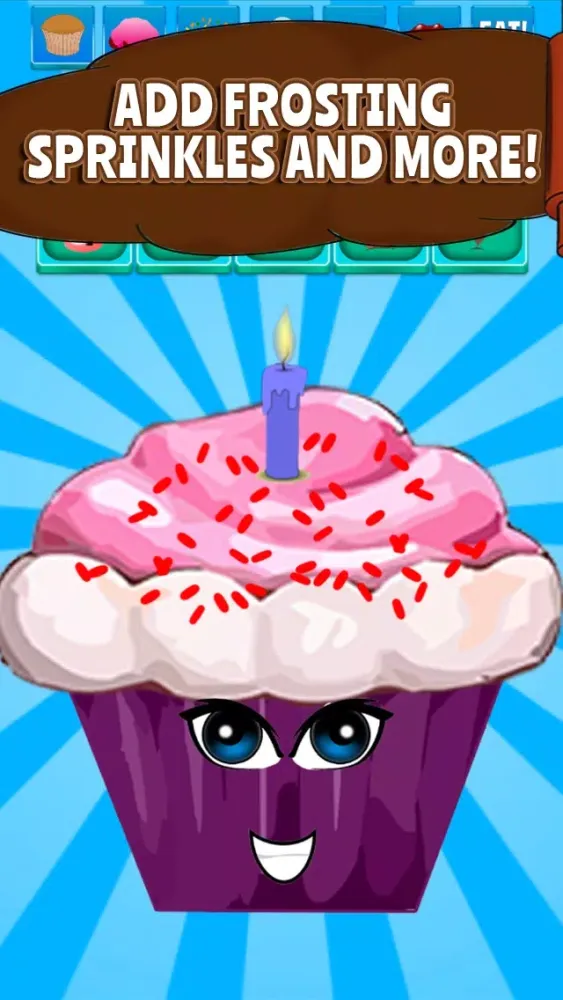 Captures d'écran de Cupcake Bake Shop - Kids Baking Game