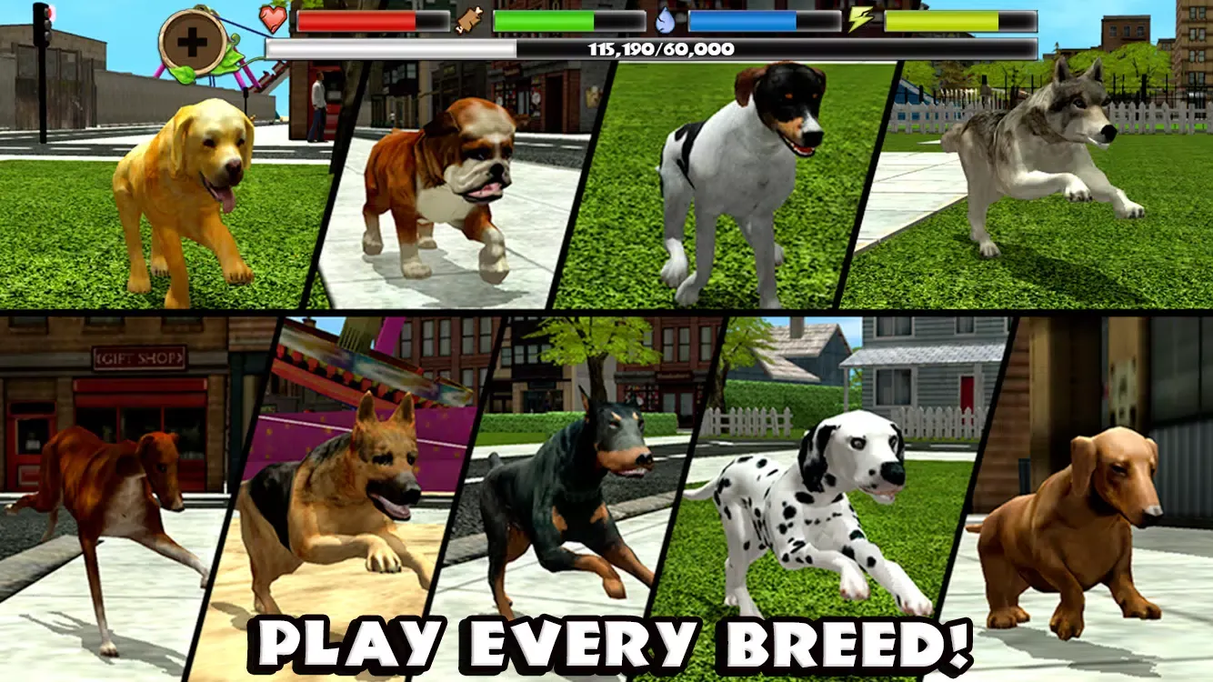 Ảnh chụp màn hình của Stray Dog Sim
