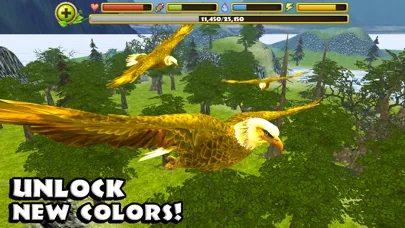 Captures d'écran de Eagle Simulator