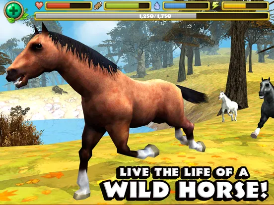 Wild Horse Simulator iPad  스크린샷