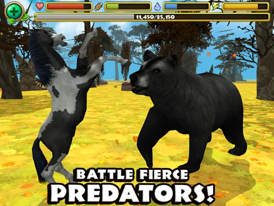 Wild Horse Simulator iPad  스크린샷