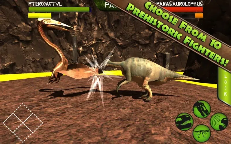 Скриншоты Jurassic Arena: Dinosaur Arcade Fighter