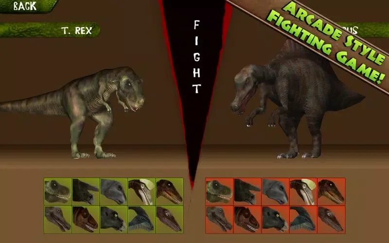 Скриншоты Jurassic Arena: Dinosaur Arcade Fighter