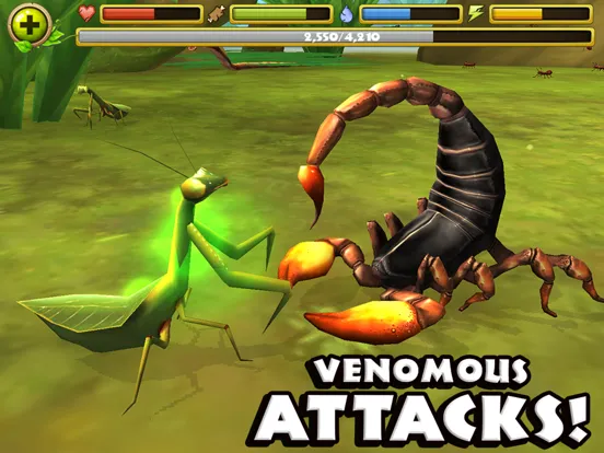 Scorpion Simulator iPad  Screenshots