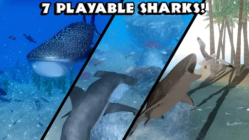 ภาพหน้าจอของ Ultimate Shark Simulator
